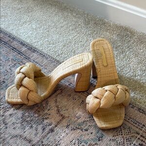 Loeffler Randall Braided Heels - 8.5